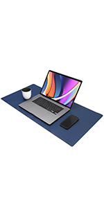 desk mat navy 