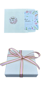 white jewellery gift box