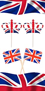 the queen's platinum jubilee party supplies event royal theme decoration tableware 