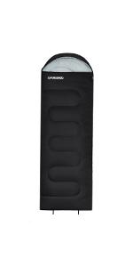 sleeping bag with hood