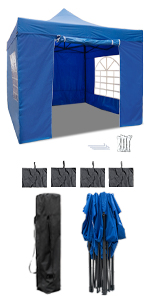 gazebo 3x3 with sides