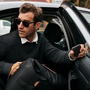 Anzug schwarz Hosentasche