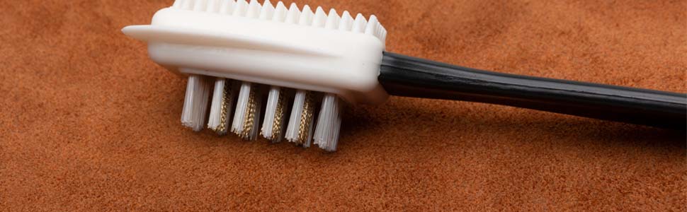 the scratch doctor suede brush