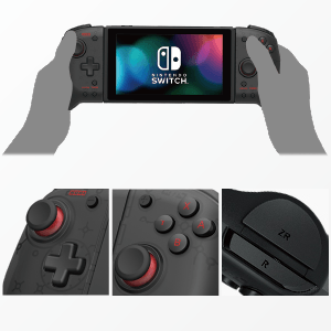 Handheld mode or TV mode. Enjoy high comfort even with long gaming sessions