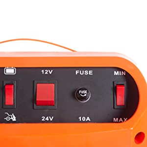 Rohr car battery charger