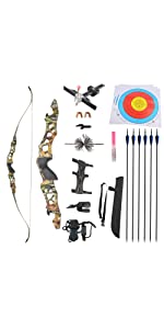 Takedown Recurve Bow Set 1117