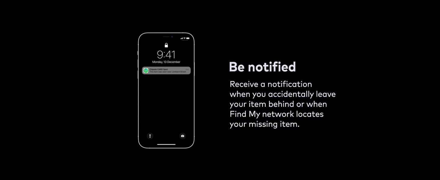 Be notified