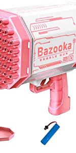 Bazooka Bubble Machine Blower for Toddlers