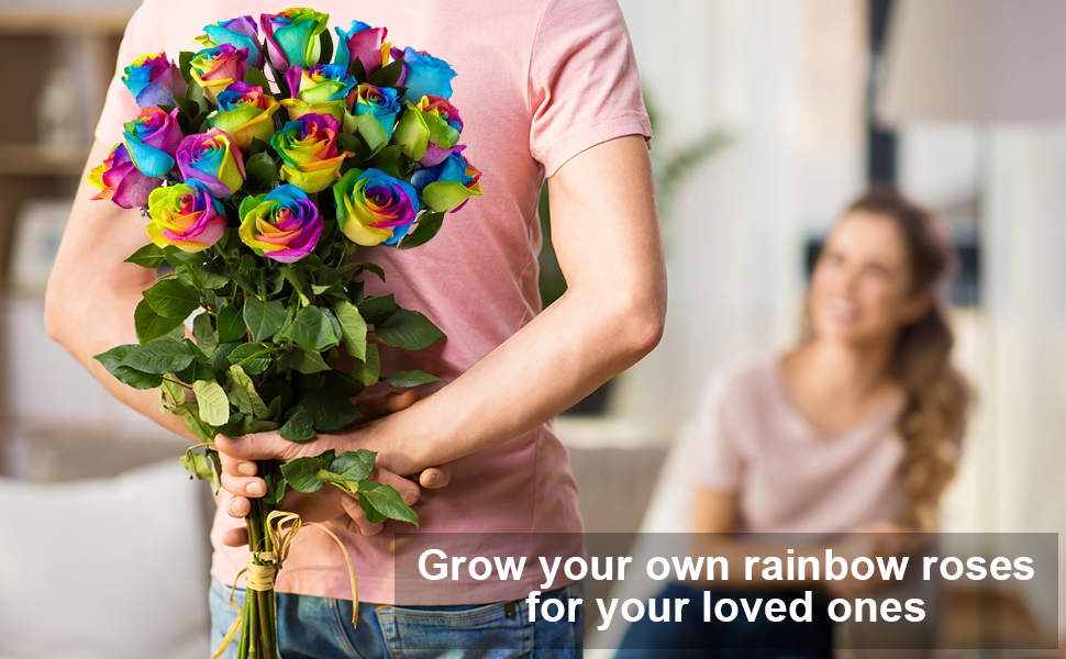 Rainbow Rose Seeds