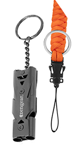 Loud Whistle with Paracord Lanyard