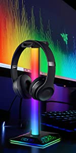RGB Headphone Stand Set