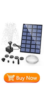 2.5w solar water fountain