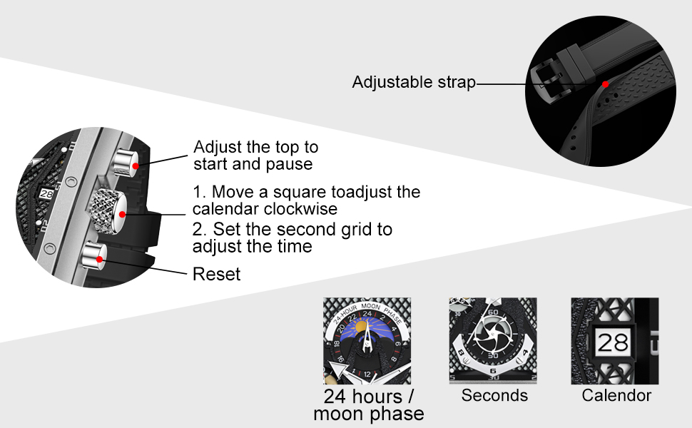 waterproof watches men's