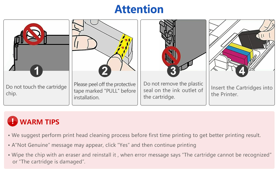 Magisink Replacement Ink Cartridges 