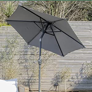 parasol, garden parasol, outdoor parasol, 2.7m parasol, 2.7m garden parasol, garden umbrella