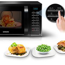 23L Solo Microwave MS23K3513AK Enjoy perfectly cooked food with Samsung. 2 year warranty