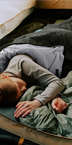 Blanket sleeping bag cotton sleeping bag 3 seasons for camping trekking festival