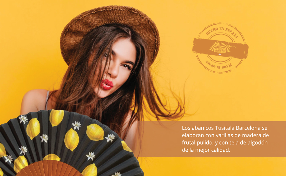 Wooden fans, original gift for women, Spanish fans