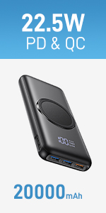 20000mAh Wireless Quick Charge