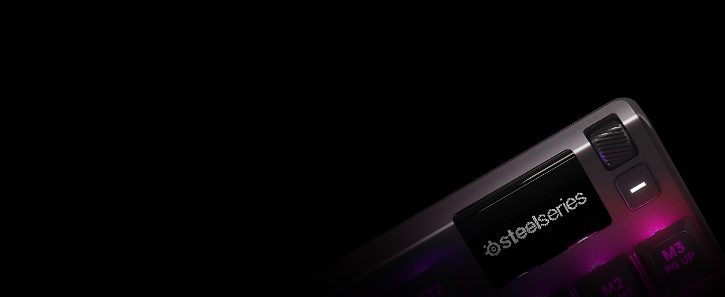 SteelSeries Apex 7 TKL - Mechanical Gaming Keyboard – OLED Smart Display