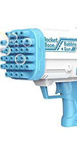 Bazooka Bubble Machine Blower for Toddlers