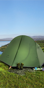 Ultralight tent 1 person portable outdoor dome tent