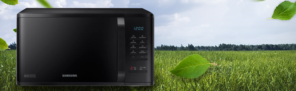 23L Solo Microwave MS23K3513AK Enjoy perfectly cooked food with Samsung. 2 year warranty