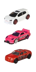 Hot Wheels 3-car pack