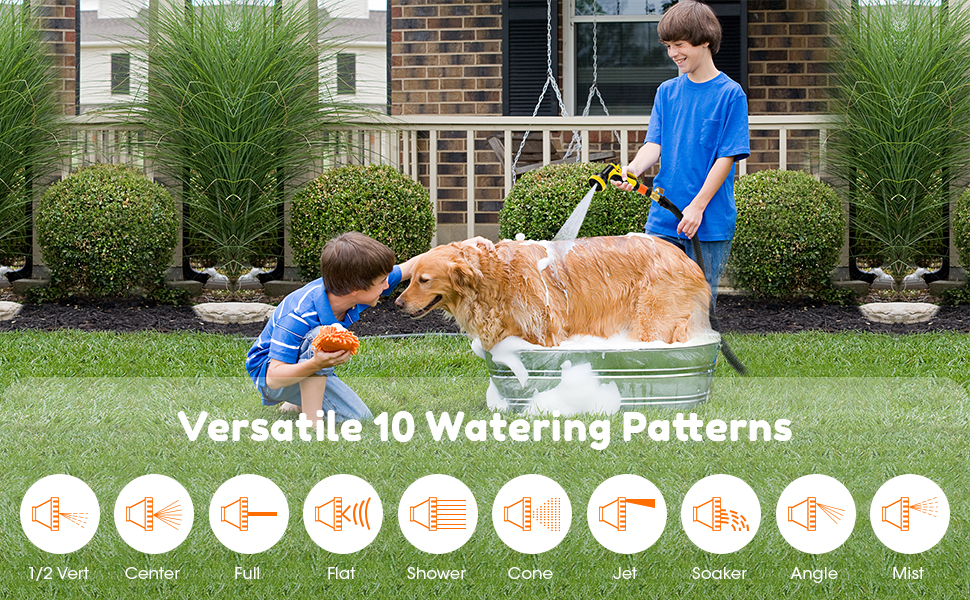 Expandable Garden Hose Flexible Durable Water Hose 