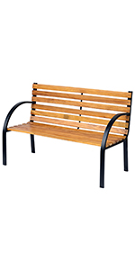 outsunny garden bench