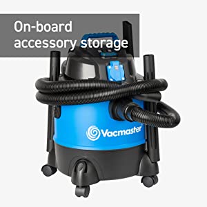 Vacmaster VQ1220PFC-01 multi 20 wet and dry vacuum cleaner blower port