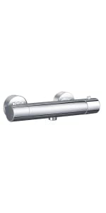 Solepearl Chrome Thermostatic Shower Mixer