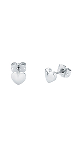 heart earrings
