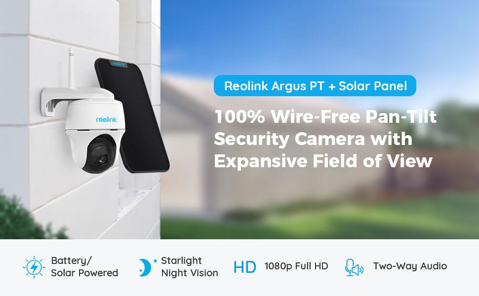 360° View PTZ Solar Security Camera System Outdoor, 1080P Wireless CCTV WiFi IP Camera
