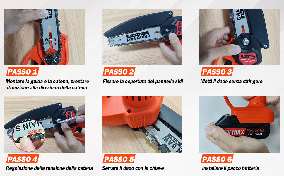 Cordless Electric Chainsaw