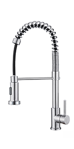 chrome kitchen tap