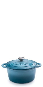 enamel casserole dish