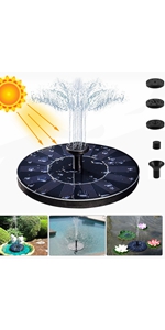 1.4w Solar Fountain Pump
