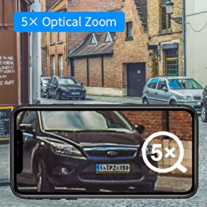 Hiseeu 5X Optical Zoom PTZ Camera