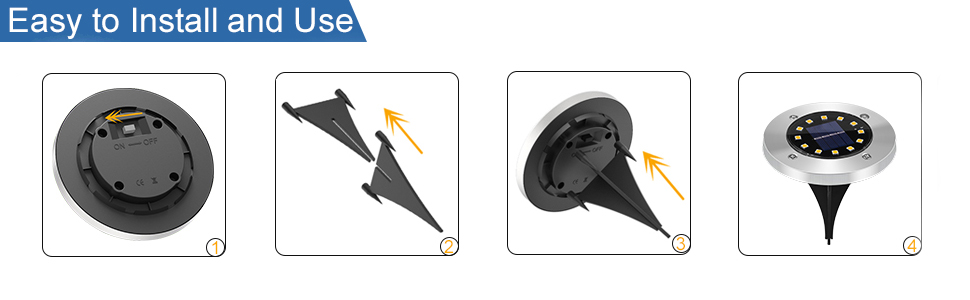 solar ground lights