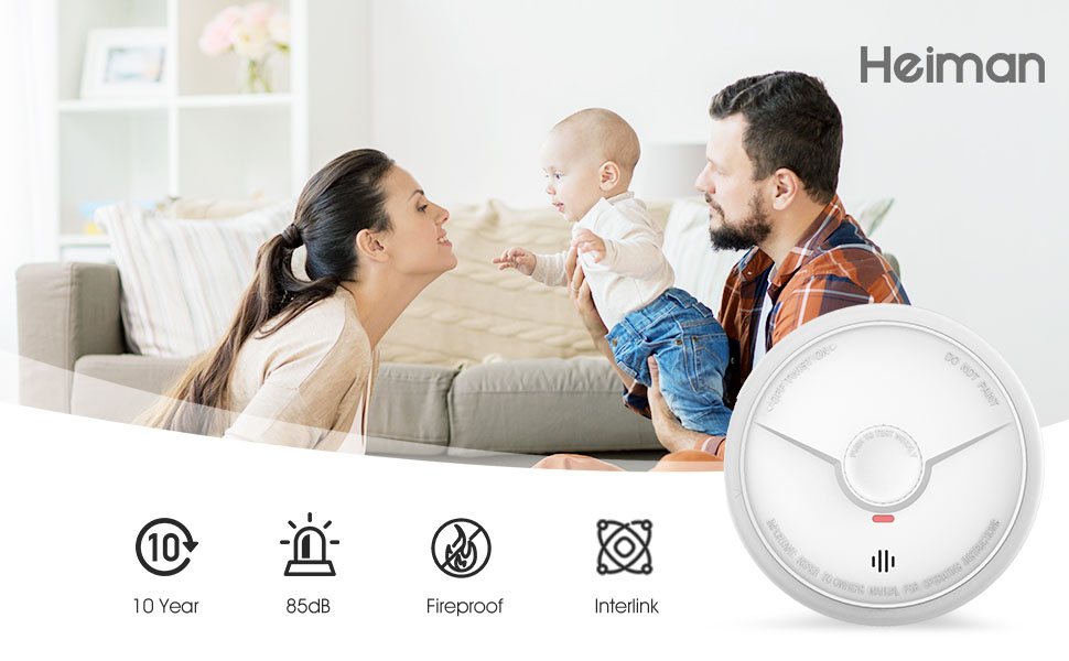 635PHW Smoke alarm