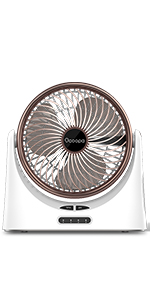 BATTERY desk fan