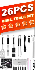 26PCS GRILL SET