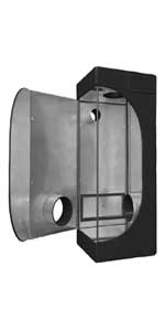 60x60x140cm grow room hydroponic tent