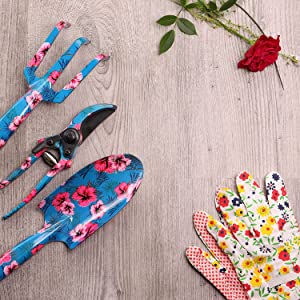 4 Piece Garden Tool Set