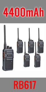 retevis rb617 walkie talkie rugged and professional