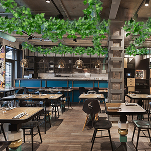 artificial vine hanging plant