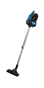 HSV3 upright corded stick vacuum black and blue