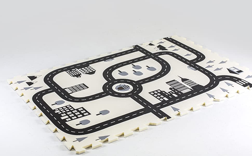 Road Map Play Mat Hygiene