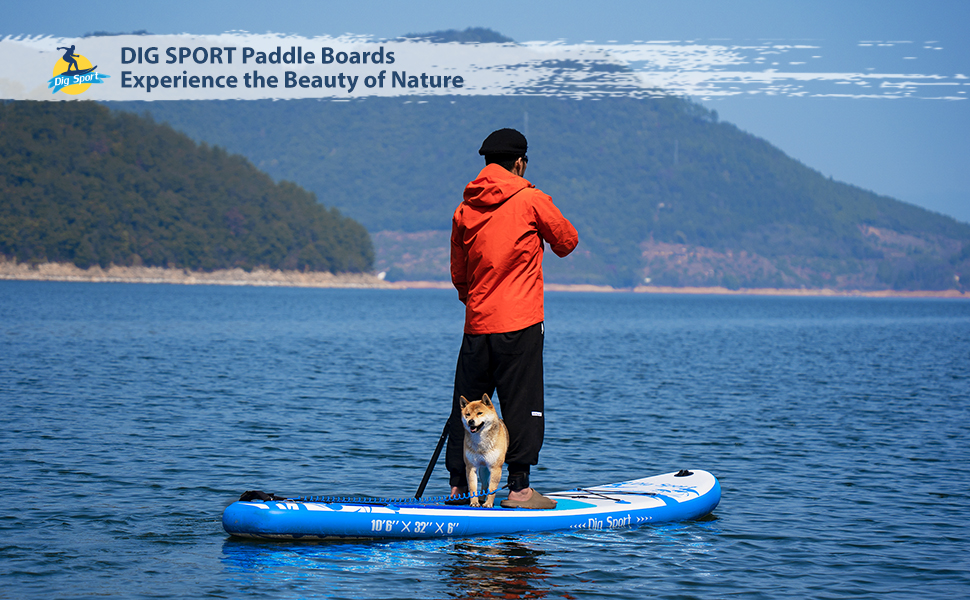 DIG SPORT Inflatable Stand Up Paddle Board